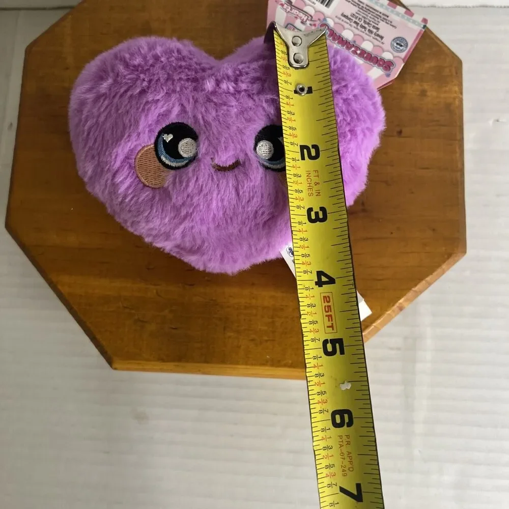 Squeezamals Scented Purple Heart Plush‎ Valentines 2019